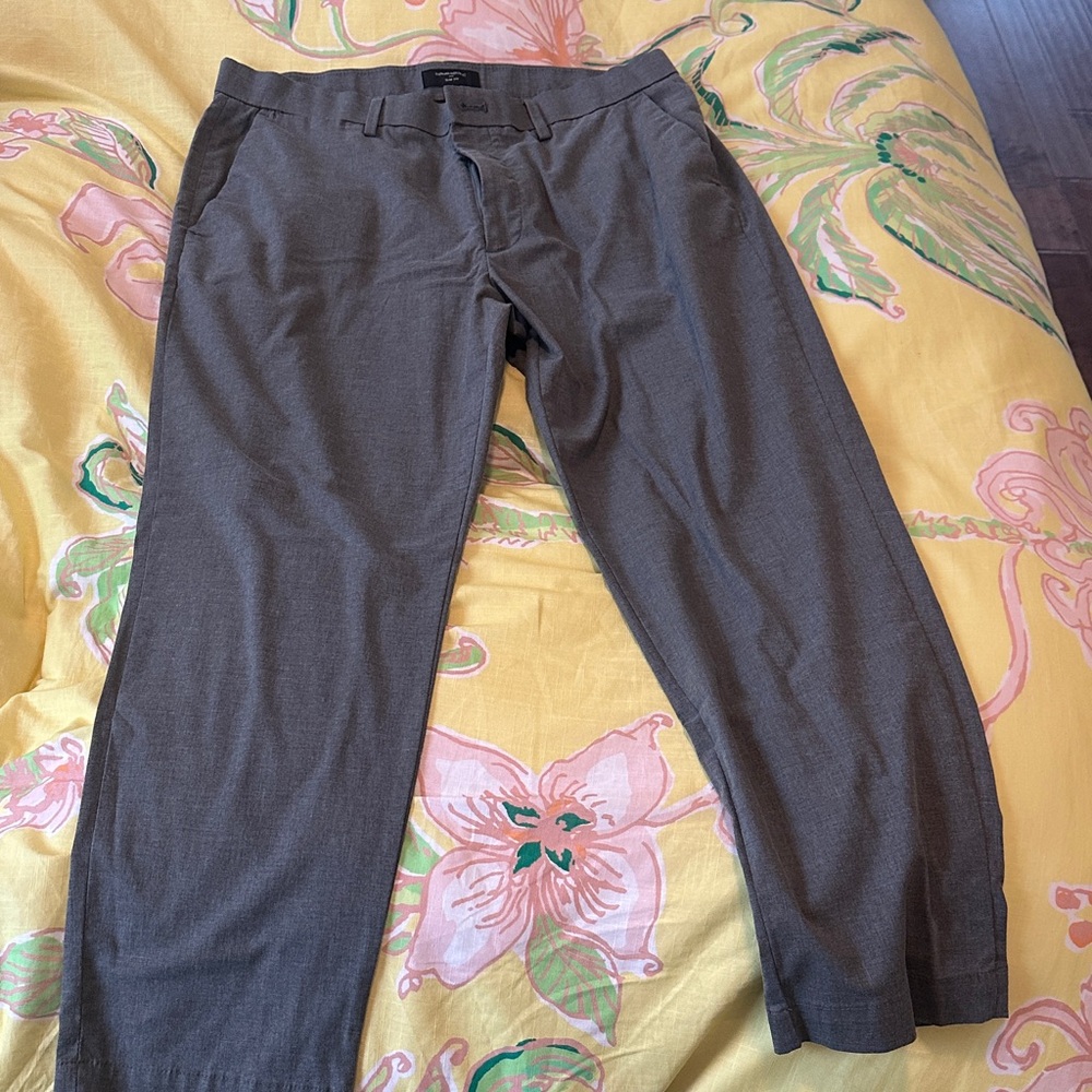 Banana Republic Men's Charcoal Dress Pants